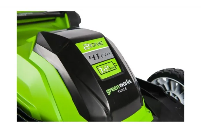 Газонокосилка электрическая Greenworks GLM1241, 1200 Вт, 41 см — изображение 5