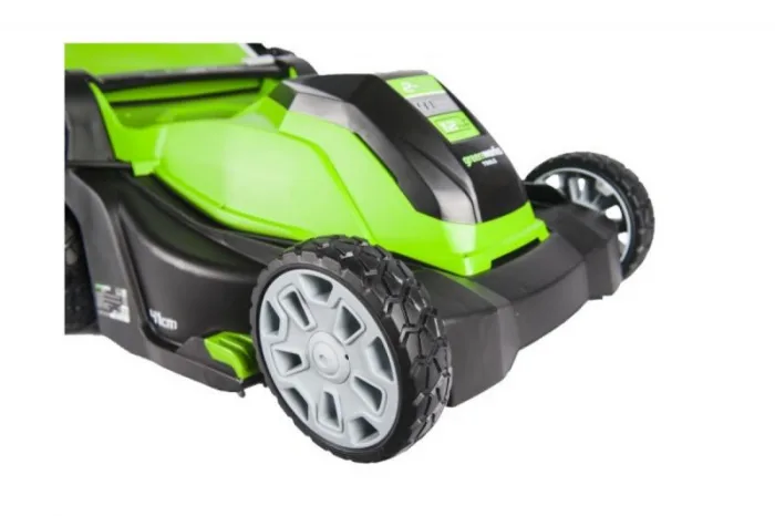 Газонокосилка электрическая Greenworks GLM1241, 1200 Вт, 41 см — изображение 6