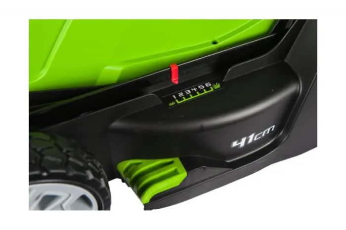 Газонокосилка электрическая Greenworks GLM1241, 1200 Вт, 41 см — изображение 7