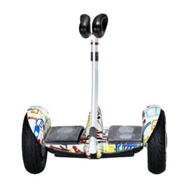 giroskuter-mini-sigvej-mini-robot-36v-graffiti-belyj-3 Гироскутер мини-сигвей Smart Balance Mini Robot 36V Граффити Белый — изображение 4