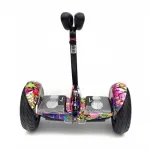 Гироскутер мини-сигвей Smart Balance Mini Robot 36V Граффити Сиреневый — изображение 4