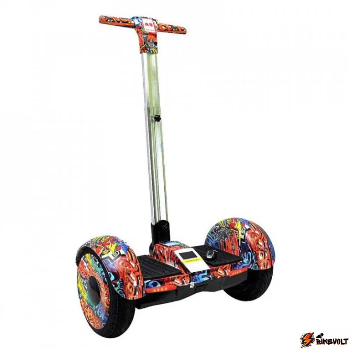 giroskuter-s-ruchkoj-smart-balance-a8-new-105-graffiti-oranzhevyj-0 Гироскутер с ручкой Smart Balance A8 New 10,5 Граффити Оранжевый — изображение 1