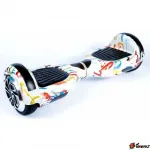 Гироскутер Smart Balance 6,5 Граффити Белый Самобаланс Музыка original