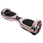 Гироскутер Smart Balance Хром 6,5 Серебристый Самобаланс Музыка original — изображение 3