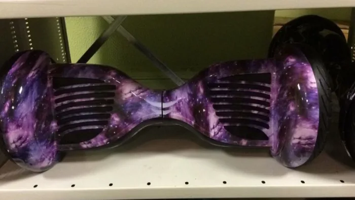 Гироскутер Smart Balance SUV 10.5 Premium Фиолетовый Космос Музыка Самобалансировка original — изображение 7