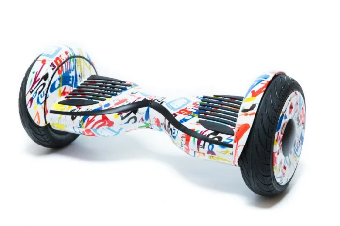 Гироскутер Smart Balance SUV NEW 10.5 Граффити белый Самобаланc Музыка original — изображение 2