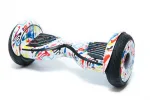 Гироскутер Smart Balance SUV NEW 10.5 Граффити белый Самобаланc Музыка original — изображение 3