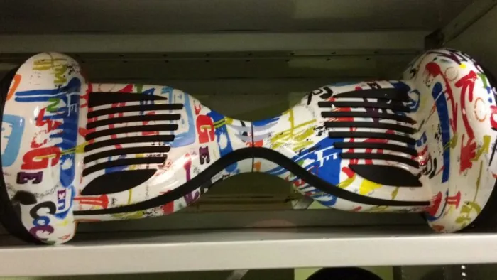 Гироскутер Smart Balance SUV NEW 10.5 Граффити белый Самобаланc Музыка original — изображение 4