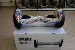Гироскутер Smart Balance SUV NEW 10.5 Граффити белый Самобаланc Музыка original — изображение 6