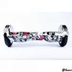 Гироскутер Smart Transformer LED 8 Черепа Черный Самобаланс Музыка original