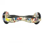 Гироскутер Smart Transformer LED 8 Граффити Белый Самобаланс Музыка original — изображение 4