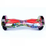 Гироскутер Smart Transformer LED 8 Граффити Красный Фэшн Самобаланс Музыка original — изображение 2