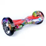 Гироскутер Smart Transformer LED 8 Граффити Красный Фэшн Самобаланс Музыка original — изображение 4