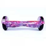 Гироскутер Smart Transformer LED 8 Розовый Космос Самобаланс Музыка original — изображение 2