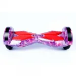 Гироскутер Smart Transformer LED 8 Розовый Космос Самобаланс Музыка original — изображение 3