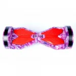 Гироскутер Smart Transformer LED 8 Розовый Космос Самобаланс Музыка original — изображение 4