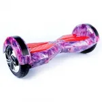 Гироскутер Smart Transformer LED 8 Розовый Космос Самобаланс Музыка original — изображение 5