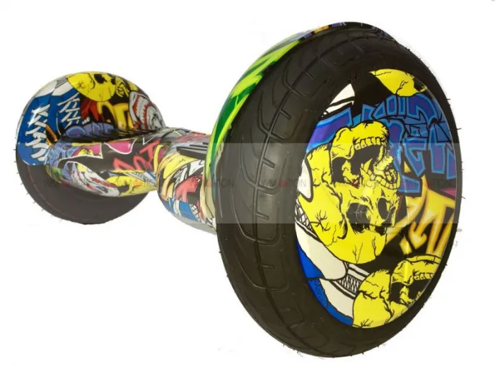 giroskuter-wmotion-pro-10-cvetnoj-cherep-2 Гироскутер Wmotion Pro 10 Цветной Череп original — изображение 3