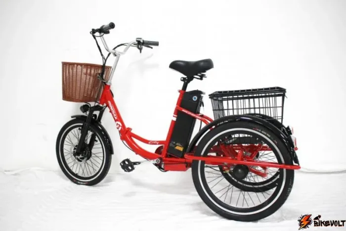 Трехколесный электровелосипед GreenCamel Трайк-20 (R20 500W 48V 15Ah) Складной — изображение 4