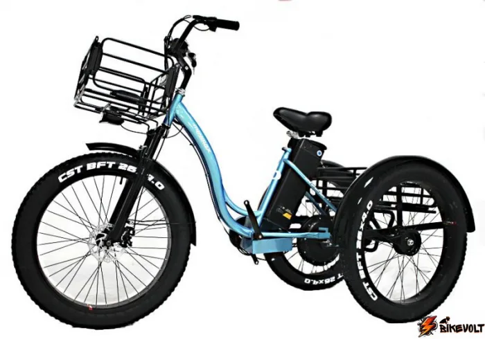 greencamel-trike-f-r26fat-0 Электровелосипед GreenCamel Трайк-F (R26FAT 1000W 48V 20.3Ah) шины FAT (уценка,повреждения ЛКП) Li-Ion 48V 20.3Ah — изображение 1