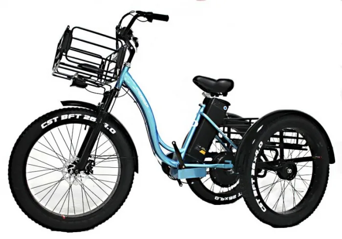 Электровелосипед GreenCamel Трайк-F (R26FAT 1000W 48V 20.3Ah) шины FAT (уценка,повреждения ЛКП) Li-Ion 48V 20.3Ah — изображение 15