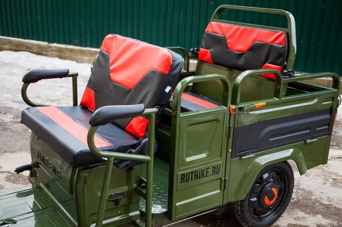 Грузопассажирский трицикл Rutrike Вояж-П 1200 Трансформер 60V800W — изображение 10