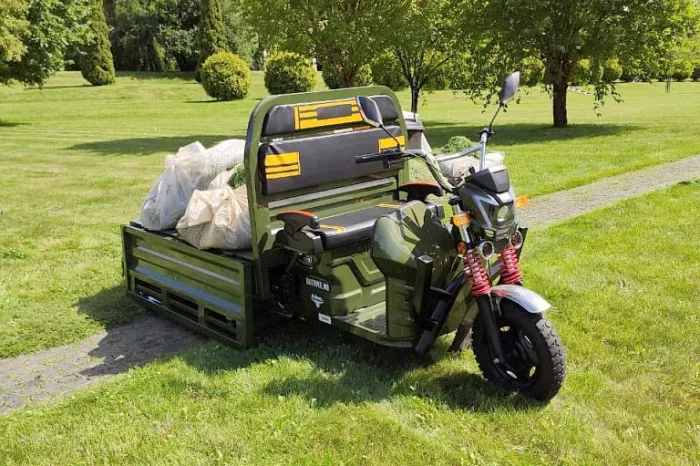 Грузовая электрическая тележка (электротрицикл) Rutrike Антей-У 1500 60V1000W — изображение 9