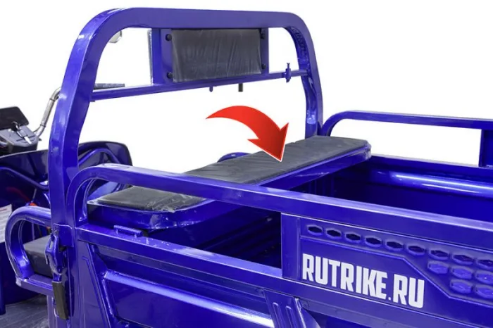 Грузовая электрическая тележка(электротрицикл) Rutrike D4 1800 60V1200W — изображение 8