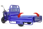 Грузовая электрическая тележка(электротрицикл) Rutrike D4 1800 60V1200W — изображение 10