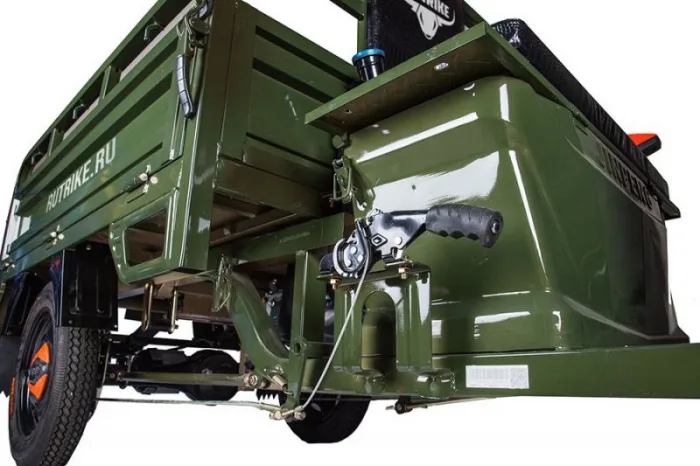 Грузовая электрическая тележка (электротрицикл) Rutrike Гибрид 1500 60V1000W — изображение 7