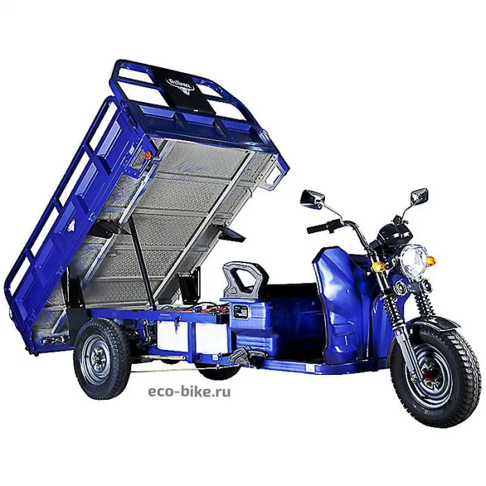 Грузовая электрическая тележка(электротрицикл) Rutrike Атлант 2000 72V2200W — изображение 6