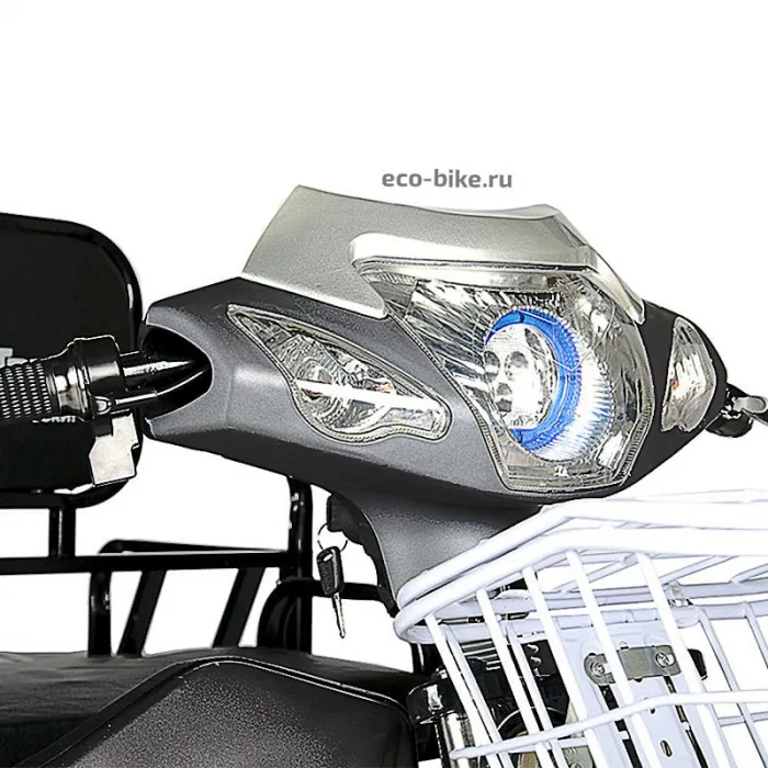 Грузовая электрическая тележка (электротрицикл) Rutrike D1 ГП 1200 60V900W — изображение 10