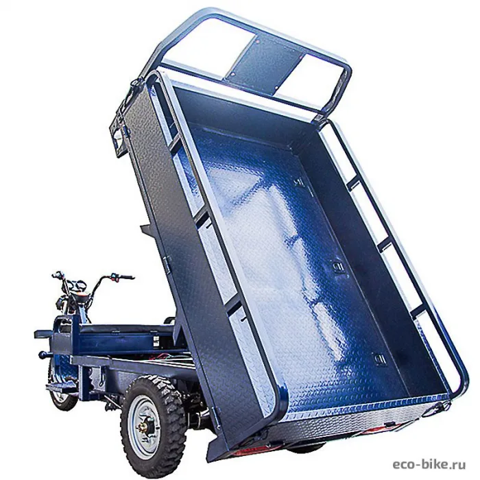 Грузовая электрическая тележка Rutrike D6 самосвал c гидроподъёмником 60V1800W — изображение 8