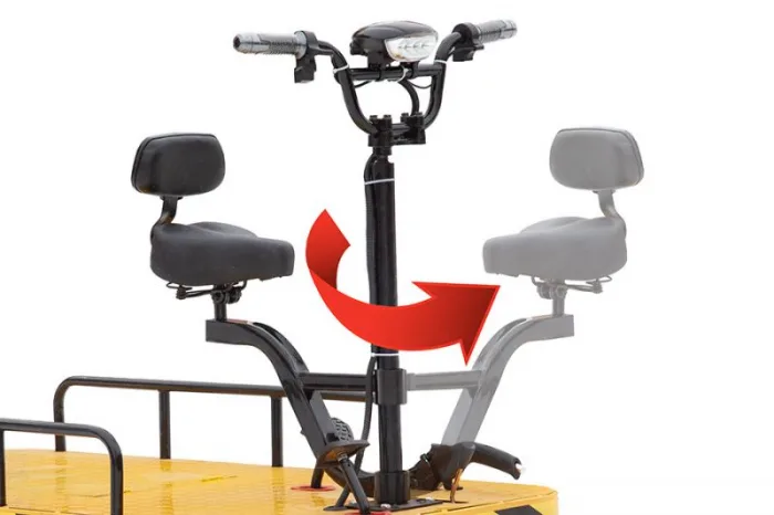 Грузовая электрическая тележка RuTrike Склад 2000 — изображение 3