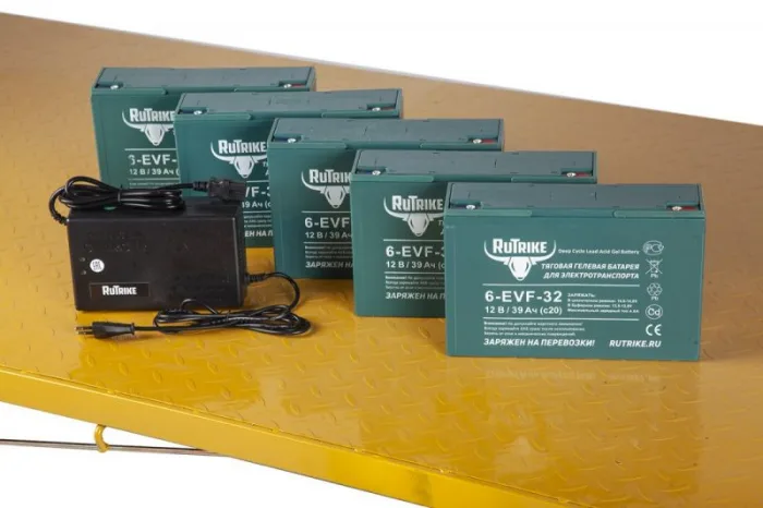 Грузовая электрическая тележка RuTrike Склад 2000 New — изображение 7