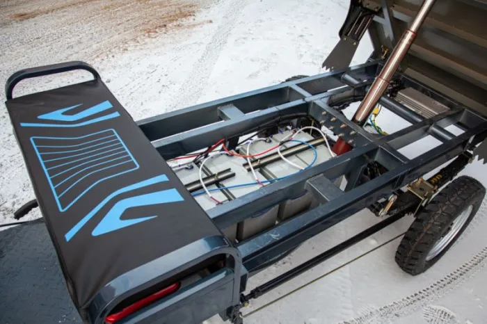 Грузовая электрическая тележка (электротрицикл) Rutrike Титан 2000 ГИДРАВЛИКА 60V1500W — изображение 11