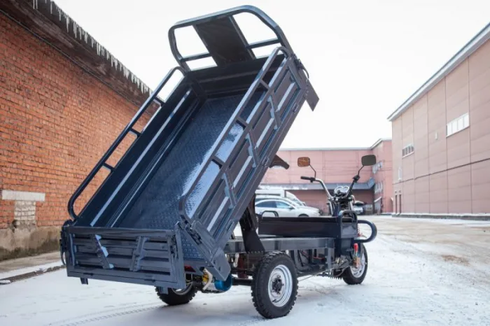 Грузовая электрическая тележка (электротрицикл) Rutrike Титан 2000 ГИДРАВЛИКА 60V1500W — изображение 10