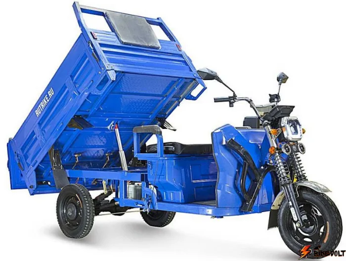 gruzovoj-elektricheskij-tritsikl-rutrike-d5-1700-60v1200w-temno-sinij-matovyj-0 Грузовая электрическая тележка Rutrike D5 1700 60V1200W темно-синий матовый — изображение 1