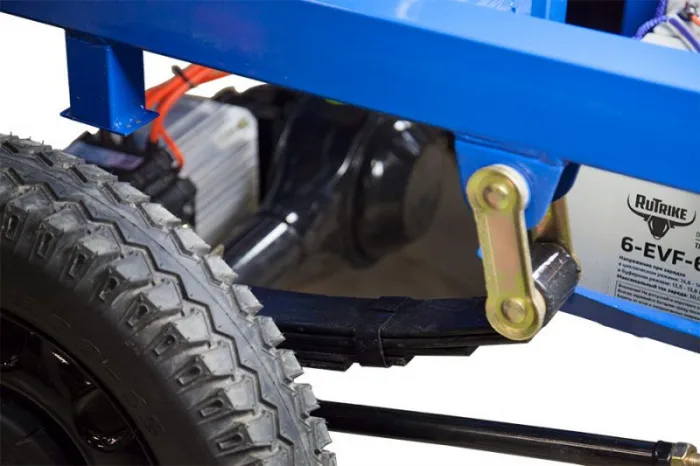 Грузовая электрическая тележка Rutrike D5 1700  60V1200W темно-синий матовый — изображение 12