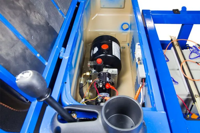 Грузовая электрическая тележка Rutrike D5 1700 60V1200W темно-зеленый — изображение 12