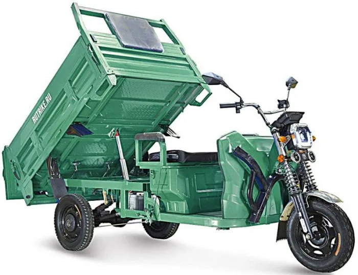 Грузовая электрическая тележка Rutrike D5 1700 60V1200W темно-зеленый — изображение 20