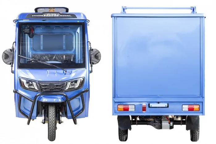 Грузовой электротрицикл Rutrike КАРГО Кабина Дуал — изображение 2
