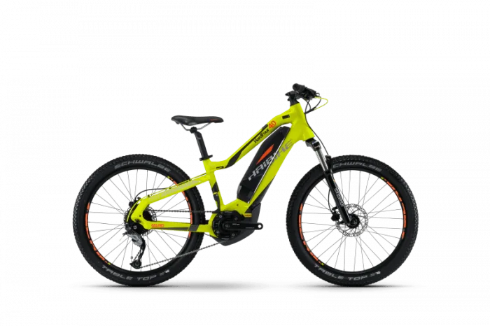 Электровелосипед Haibike Sduro HardFour 4,0 Желтый original 2017 — изображение 2
