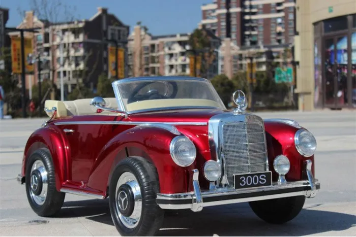 Электромобиль Mercedes Benz E-toro Classic бордо license — изображение 2