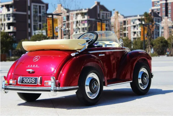 Электромобиль Mercedes Benz E-toro Classic бордо license — изображение 3