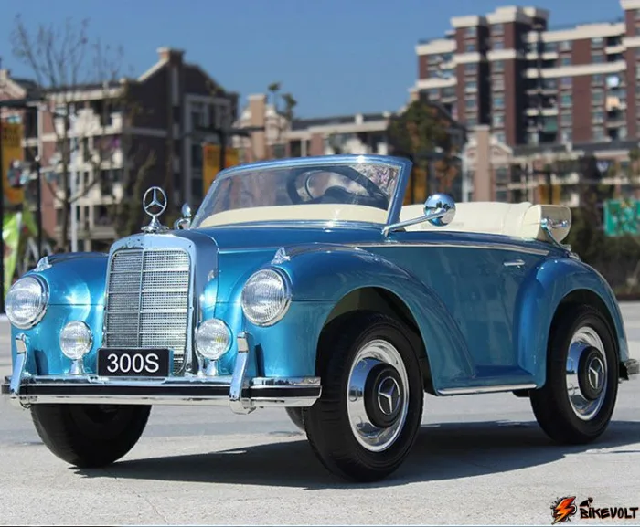 jelektromobil-mercedes-benz-300s-goluboj-0 Электромобиль Mercedes Benz E-toro Classic голубой license — изображение 1