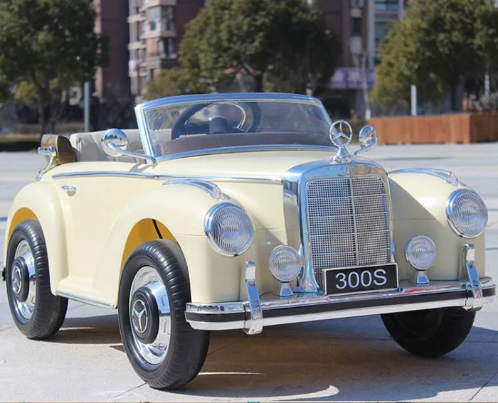 Электромобиль Mercedes Benz E-toro Classic кремовый license — изображение 7