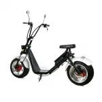 Электроскутер ElectroTown Citycoco Lux Черный original — изображение 3