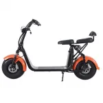 Электроскутер ElectroTown Citycoco X7 (Double Seat) Оранжевый original — изображение 3