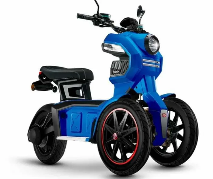 Электроскутер Doohan iTank EV3 1500W Blue 1 Аккумулятор 60V26Ah — изображение 2